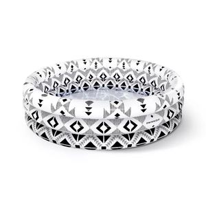 NEW! Minnidip Designer Inflatable Pool Monochrome